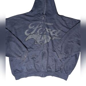 Vintage Ford Mustang Hoodie Size 2XL